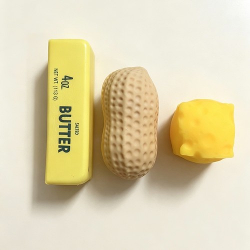Squishy 3in1 set butter käse - squishy,