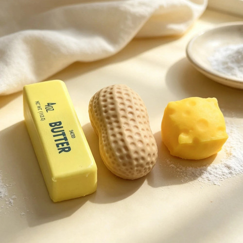 Squishy 3in1 set butter käse - squishy,
