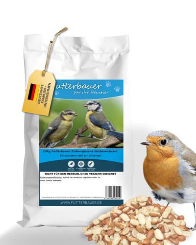 Futterbauer 10kg erdnusskerne - 10kg,