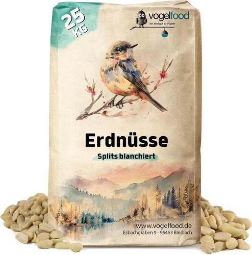 Erdnusskerne splits - kg,
